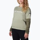 Кофта трекінгова жіноча Columbia Windgates Crew safari/stone green
