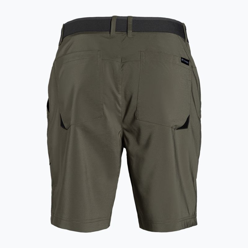 Шорти трекінгові чоловічі Columbia Tech Trail stone green 7