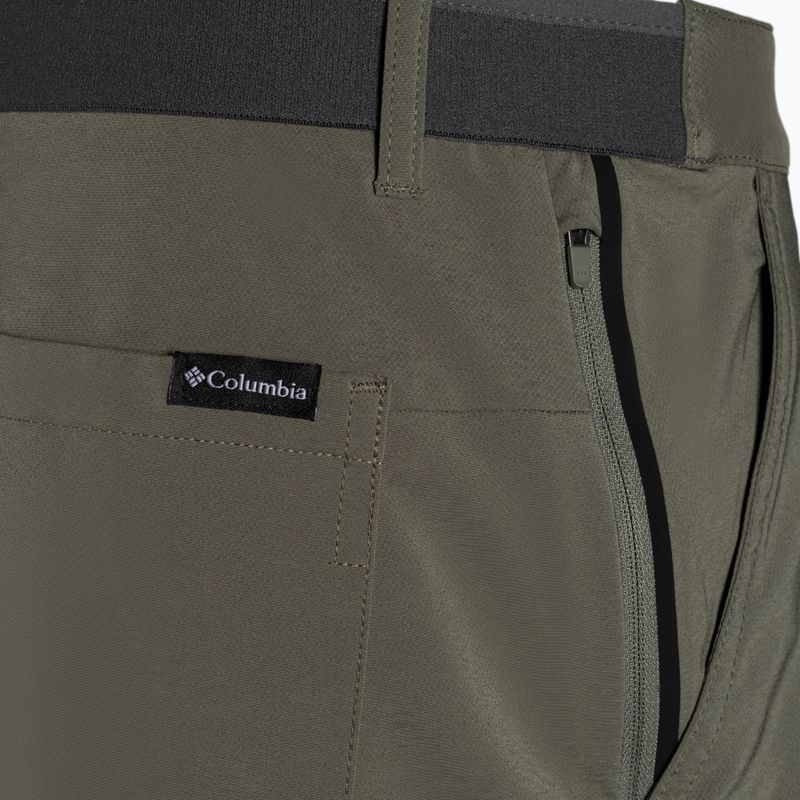 Шорти трекінгові чоловічі Columbia Tech Trail stone green 9