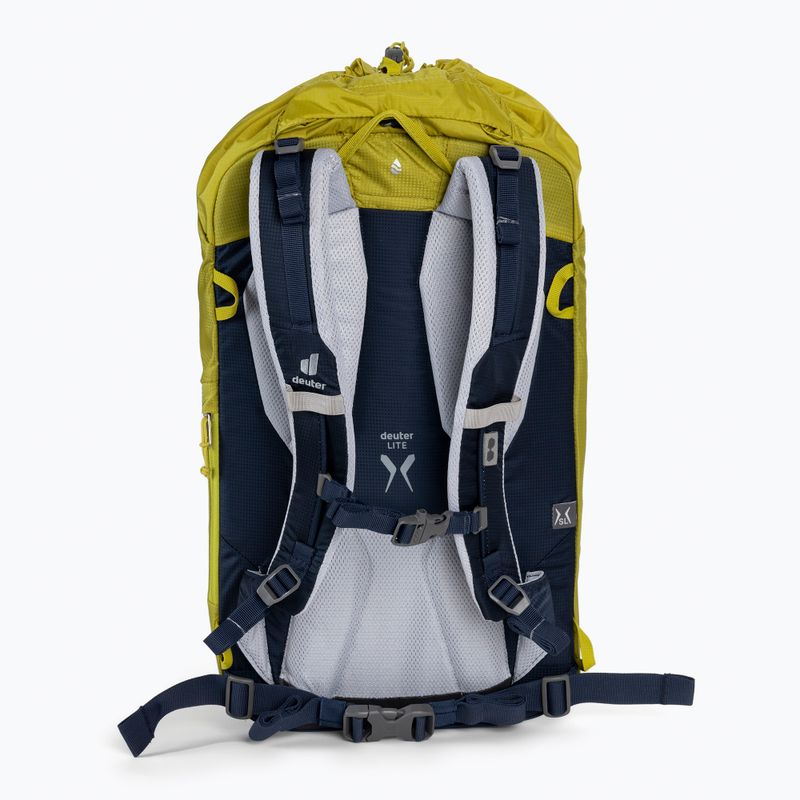 Рюкзак скелелазний deuter Guide Lite 22 л жовтий 336002123290 2